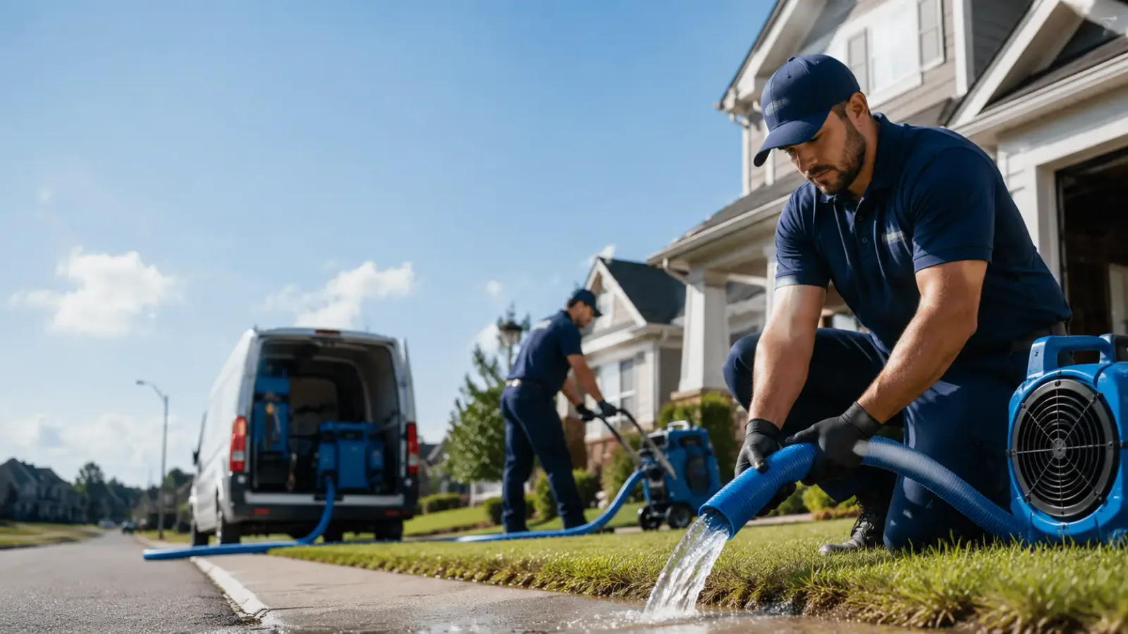 Flood Damage Restoration in Isle Saint George, OH